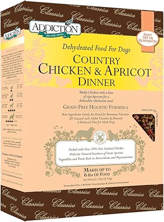 addiction dehydrated dog food