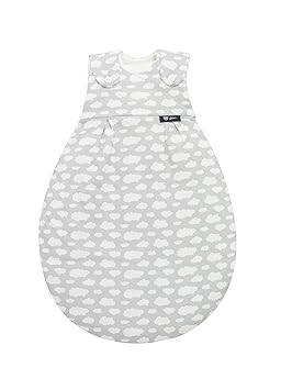 Alvi Baby Mäxchen Schlafsack Außensack Gr. 56/62 Wolke silber