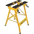 Performance Tool W54025 Portable Multipurpose Workbench and Vise (200 lbs Capacity) , Yellow