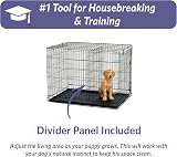 MidWest iCrate 46 cm Single Door Folding Dog Crate with Divider Panel view 8