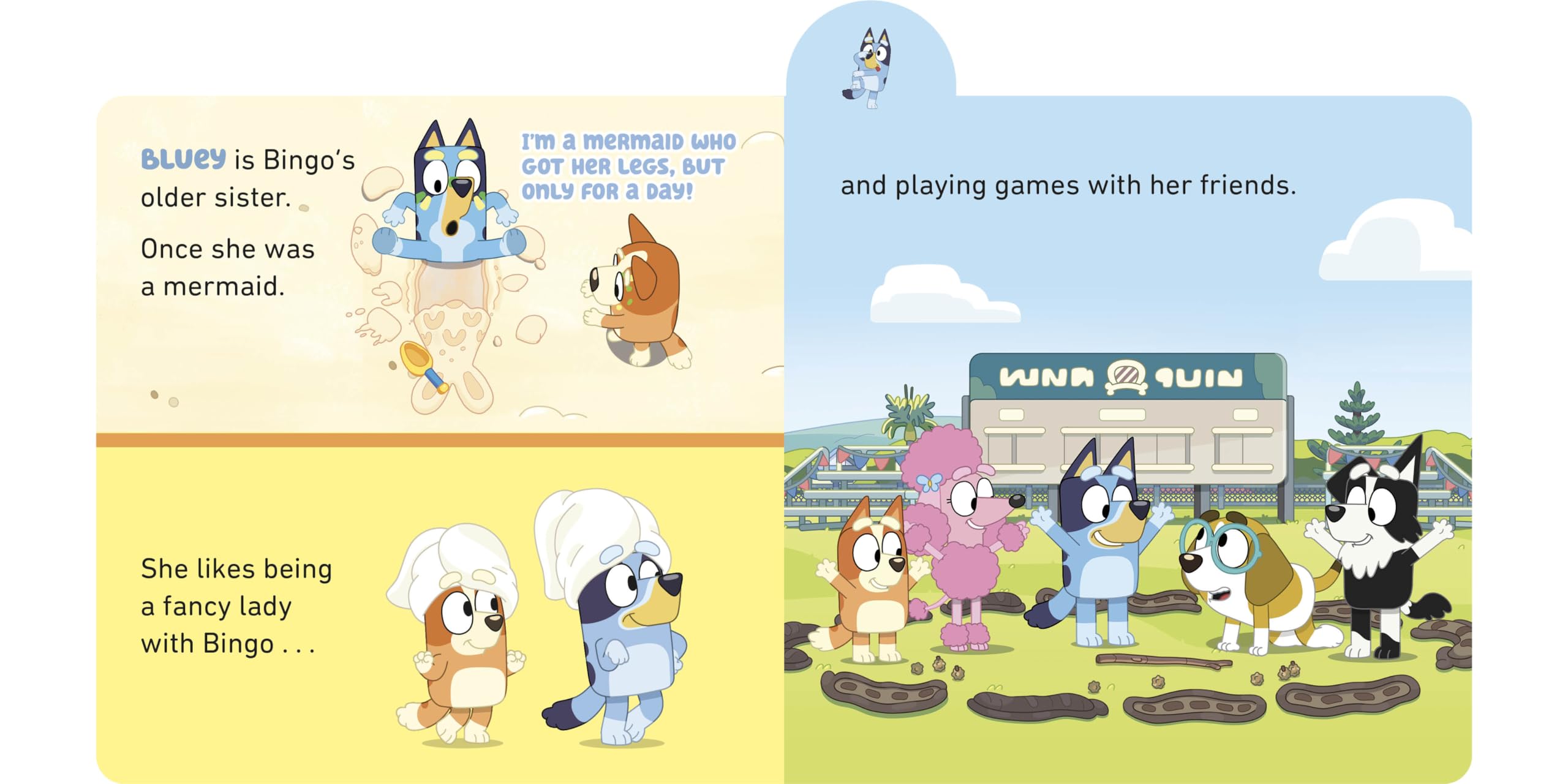 Meet Bluey's Family: A Tabbed Board Book