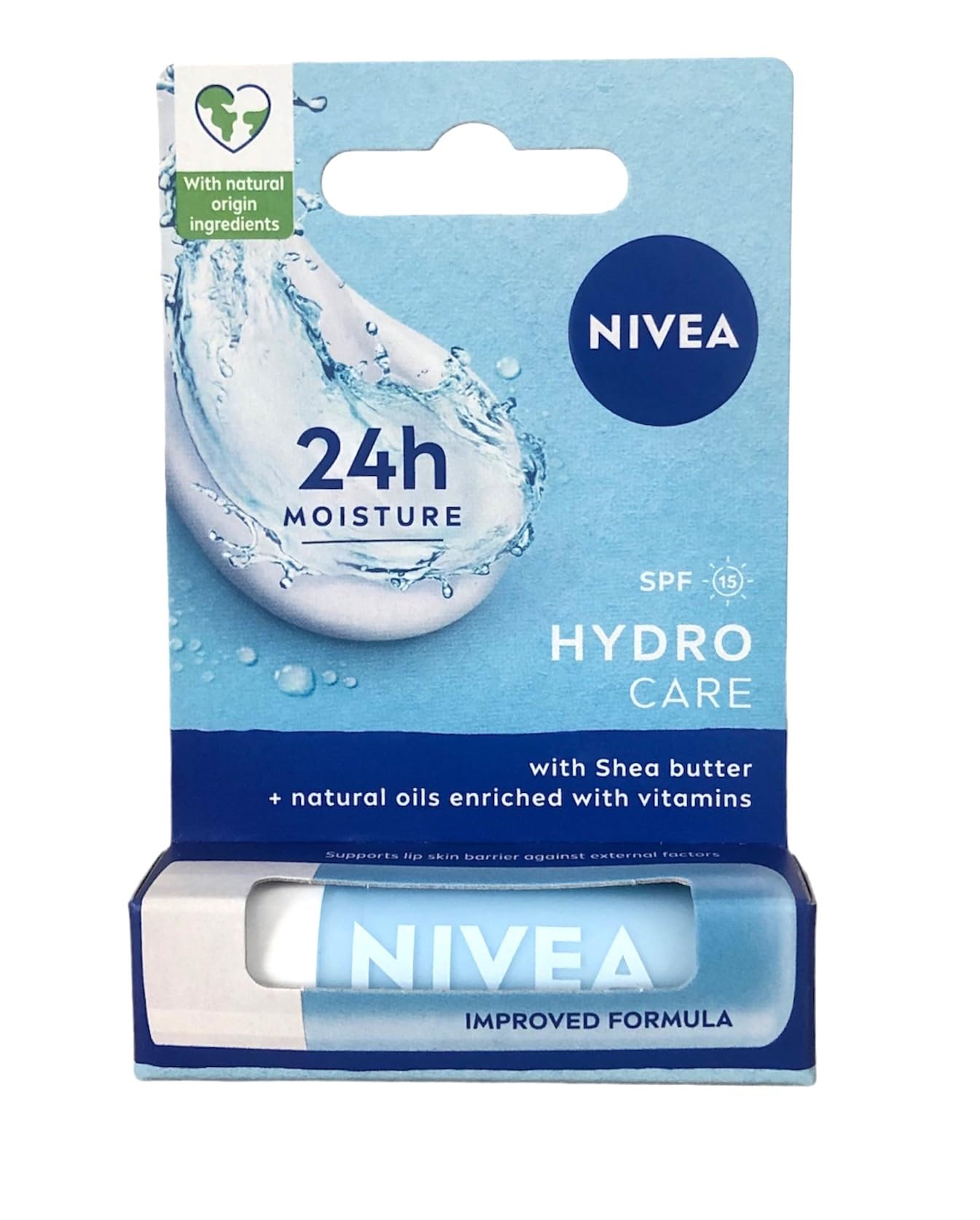 Nivea Lip Balm Hydro Care - SPF 15 4.8 g