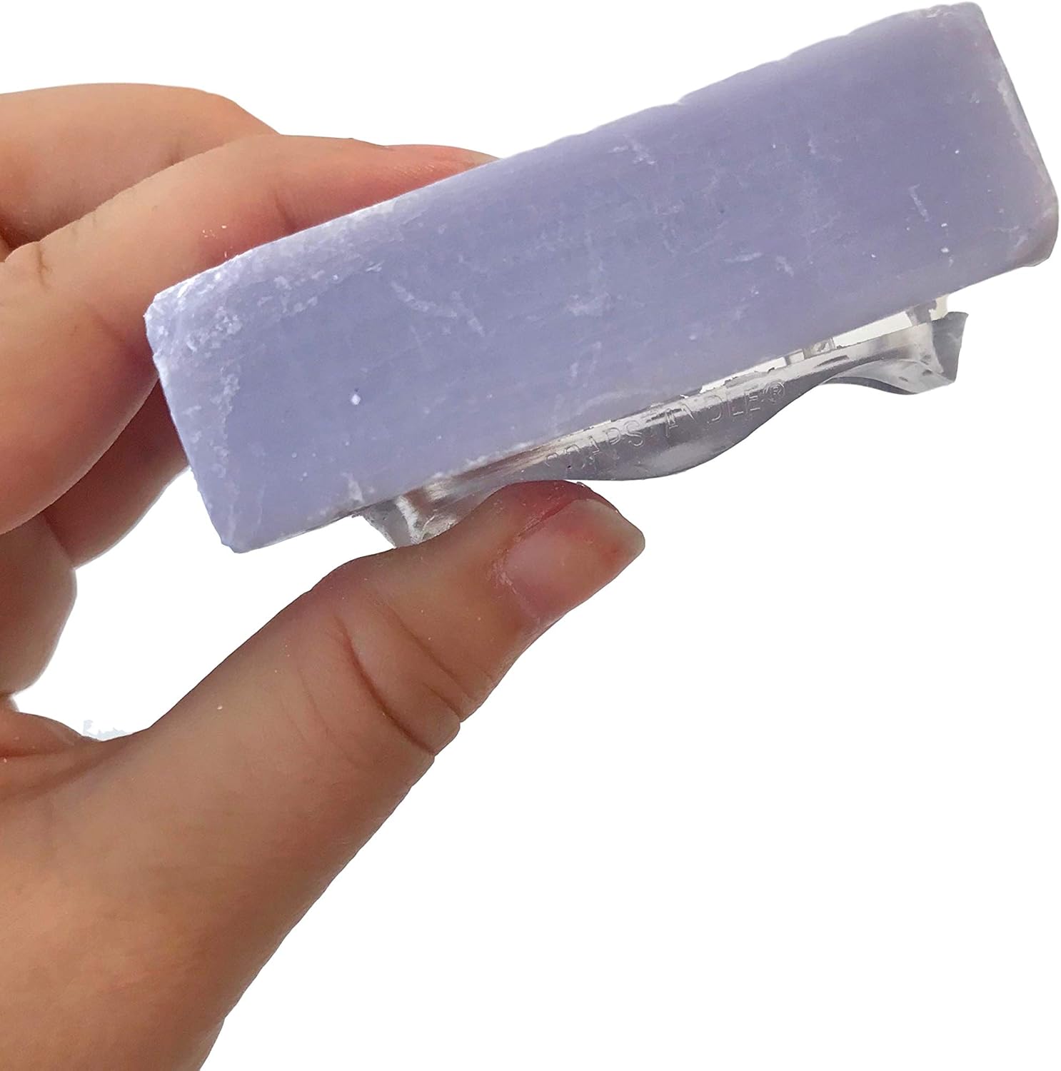 SoapStandle Bar Soap Grip, USA Made, Dish/Holder Replacement Dries No Goo or Mess in Bathroom/Kitchen, No Drop Handle for Bath & Showers, Use with Bar Shampoo Conditioner Lotion, 4 Pack, Clear: Home & Kitchen