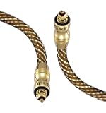 IBRA 2M Master Gold Optical TOSLINK Digital Audio Cable - Suitable for PS3, Sky, Sky HD, LCD, LED, Plasma, Blu-ray, Home Cinema Systems, AV Amps