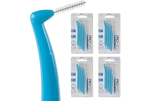 PRO-SYS® Interdental Brush Narrow Spaces, Proxy Brush - 16 Brushes (4 Packs 4 Brushes per Pack) with Dupont™ Bristles