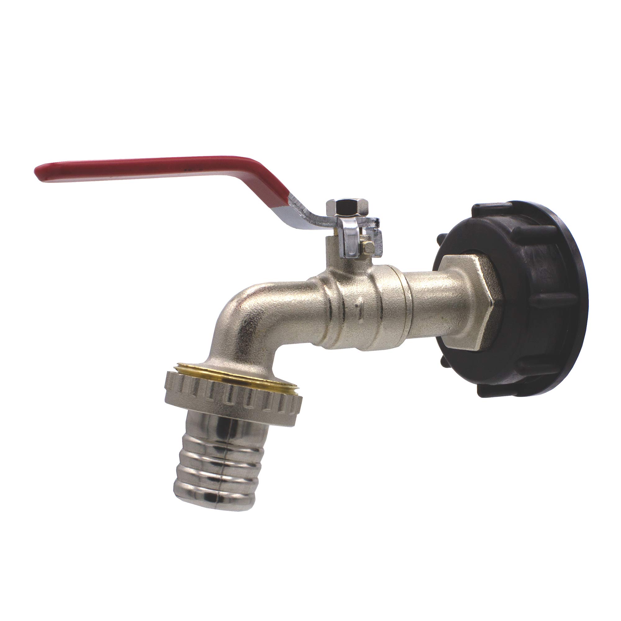 VARIOSAN IBC Ball Outlet Valve "Profi" 13279, 1 Inch, Brass, S60 x 6