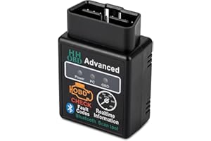 XJVSS Bluetooth OBD2 Scanner for Car, Wireless Auto Engine Fault Code Reader Diagnostic Scan Tool, OBDII Interface Adapter Pr