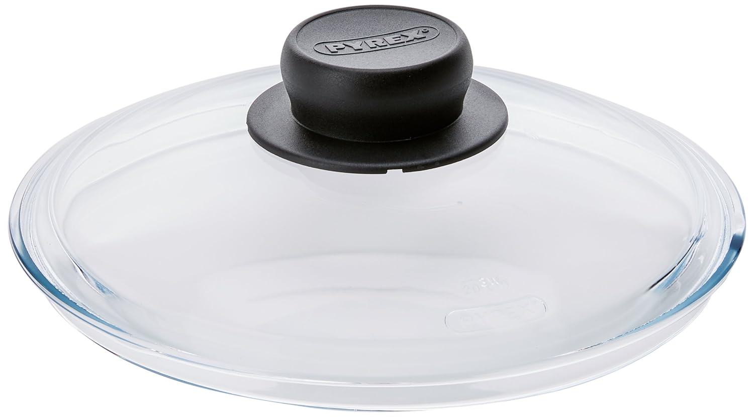 Pyrex Tapa Vidrio 20Cm, Gris, 2.65 cm