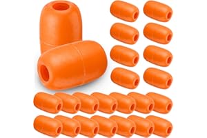 Vertintong Deep Water Fishing Float 4.72 x 2.75'' Heavy Duty Pool Buoy Float Fishing Marker 0.78 Hole for Kayak Tow Line Anchor Marker Buoy Drift Sock Replace Pool Crabbing Dock