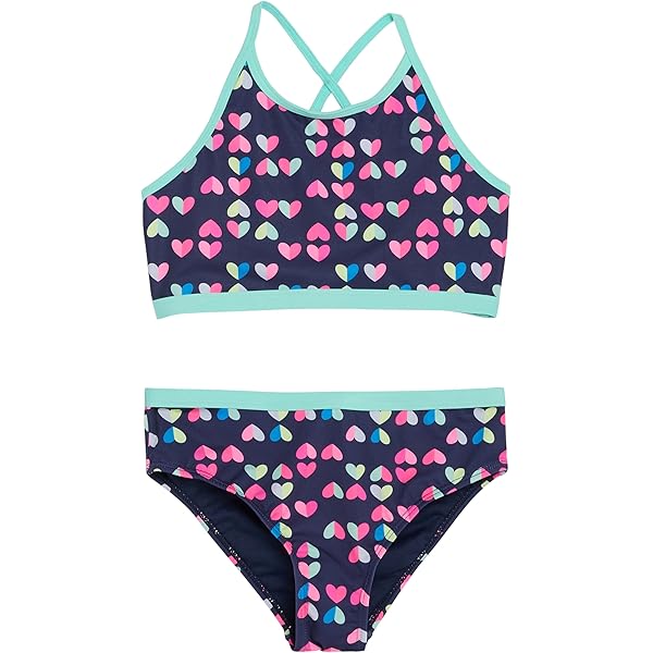 Amazon.com: Under Armour Brush Zebra Bikini, Pink Vortex, 6X