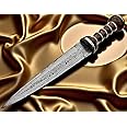 Poshland DG-03 Custom Handmade Damascus Steel- Classic Piece Of ART (RAM-22)