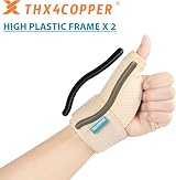 Thx4COPPER Thumb Brace & Wrist Stabilizer - Thumb Splint for Tendonitis Carpal view 2