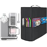 ninja creami swirl cover for NC701,Heat-Resistant 600D Nylon Cover Compatible with Ninja NC701 Series Creami Maker Machine Accessories