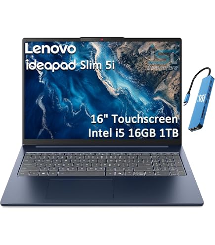 Amazon.com: Lenovo IdeaPad Slim 5i Laptop, 16