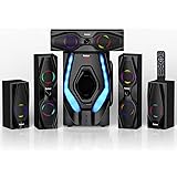 Bobtot Home Theater Systems Surround Sound Speakers - 1200 Watts 10 inch Subwoofer 5.1/2.1 Channel Audio Stereo System with H