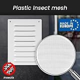Repa Market 10 x 7.5 in White Steel Air Vent Cover with Insect Screen view 4