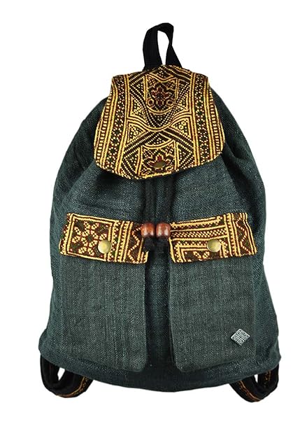 virblatt – Hanf Rucksack und Ethno Hippie Rucksack als Alternative Kleidung und Ethno Kleidung von virblatt - Magisch