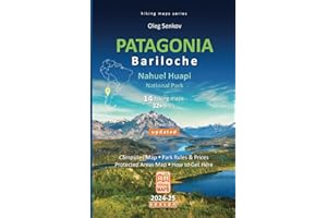 PATAGONIA, Nahuel Huapi National Park, Bariloche, hiking maps