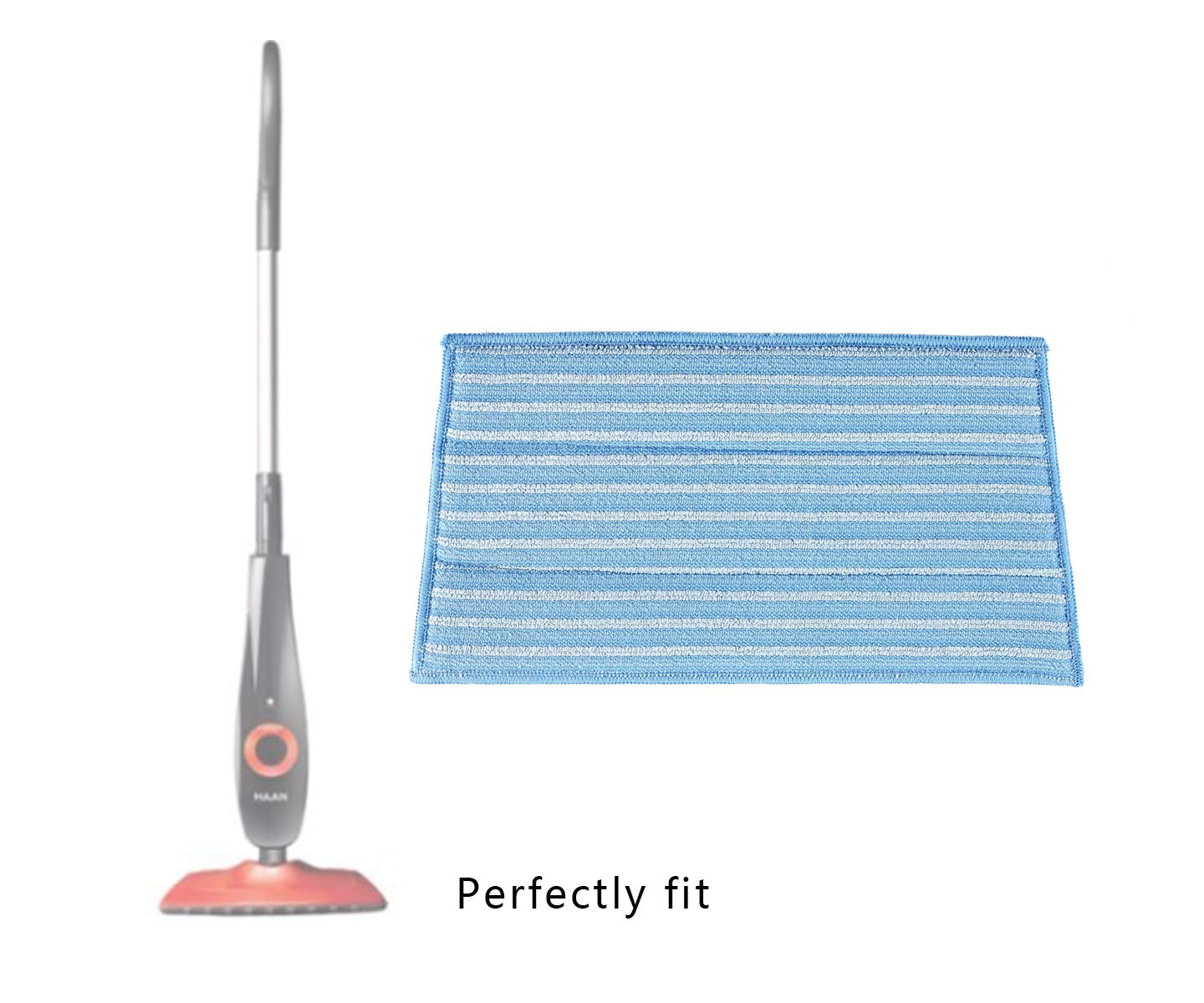 Cheap EZCARRIER Washable Steam Mop Pads Replacement For Haan Floor