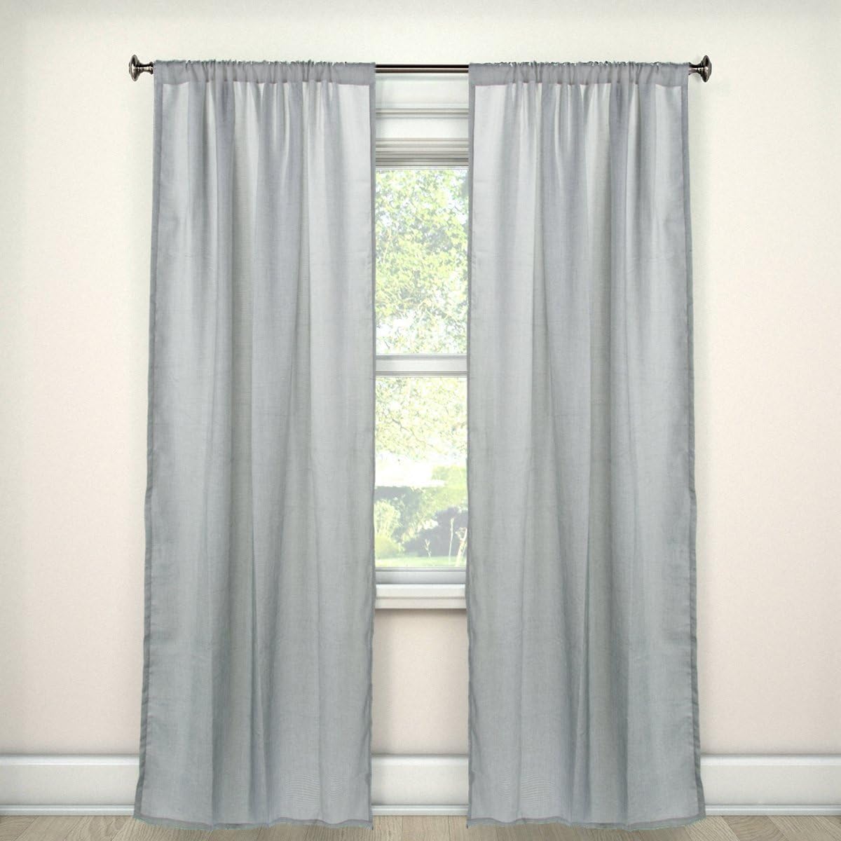 Amazon Com Umbra Set Of 2 Drapes Window Curtains For Living Room