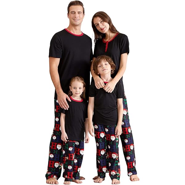 thumbnail image 2 of Family Christmas Pajamas Set Family Matching Clothes Xmas Party Clothes Adult Ki 2 of 11