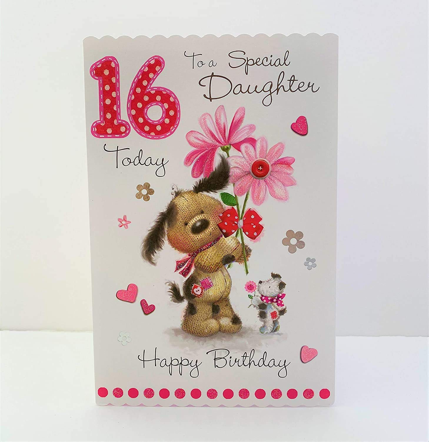 To a special daughter - 16 today - Fudge and Friends.