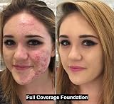 Glamza PHOERA Foundation Concealer Full Coverage Matte 104 Buff Beige UK view 3