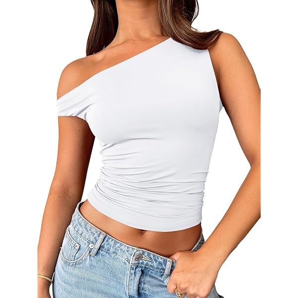 トップス melt the lady cropped bumpy tops BONITEE Trendy Going Out Tops for Women Off The Shoulder
