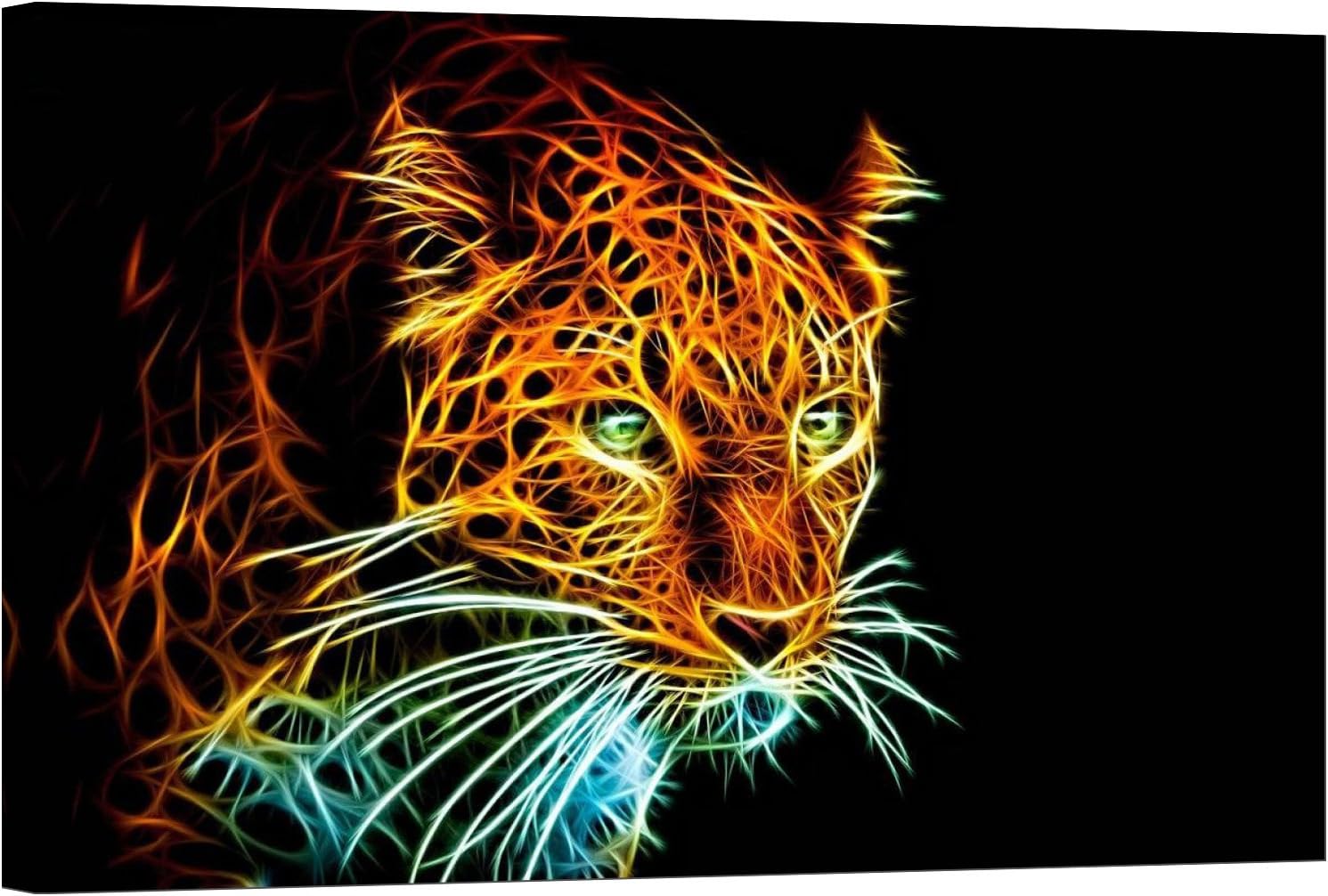 LightFairy Glow in The Dark Canvas Painting Stretched and