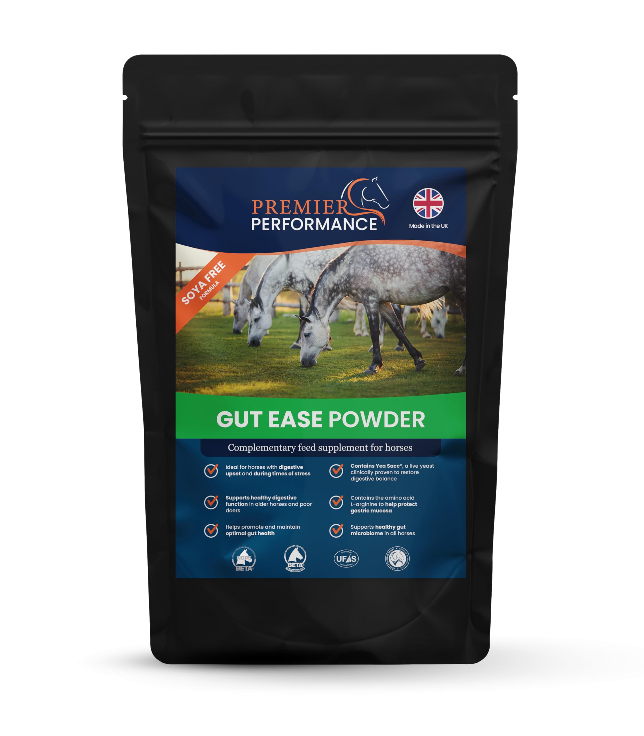 Premier Performance CZ Gut Ease Powder (15 Servings)