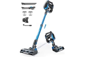 FABULETTA Cordless Vacuum Cleaner, 30Kpa Powerful Stick Vacuum with Max 50 mins Runtime, 3 Suction Modes, Lightweight Wireless Vacuum Cleaners for Home, Carpet Hardwood Floor Pet Hair