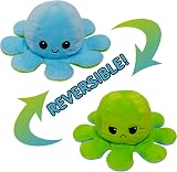 H Grossman Reversible Plush Octopus 20cm Assorted Designs and Colours view 3
