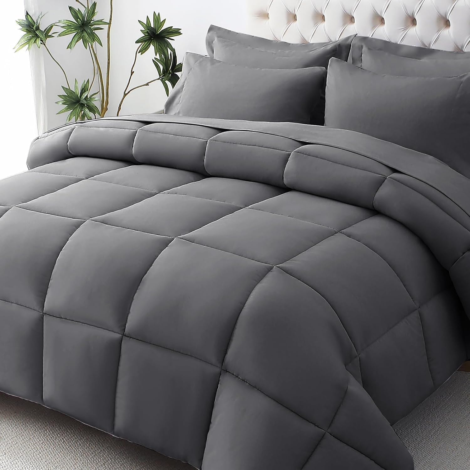 JOLLYVOGUE Twin Comforter Set, Ultra-Soft Bed in a