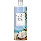Enjoy Holistic Hydrate Conditioner - Protein-Infused Nourishing Treatment for Damaged Hair - Softens & Detangles - Sulfate & Paraben Free - Bergamot & Toasted Coconut Scent - 33.8 Fl Oz | Repairs Damage, Instant Detangling, Weightless Moisture, Restores Shine, Softens Each Strand, pH 3.5-4.5