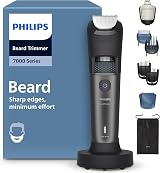 Philips Beard Trimmer 7000 Series BT7660/15 Self-Sharpening Metal Blades 40