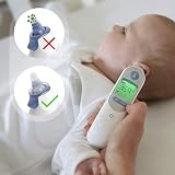 ENJSD 100Pcs Ear Thermometer Probe Covers Refill Caps 0% BPA Latex Free view 2