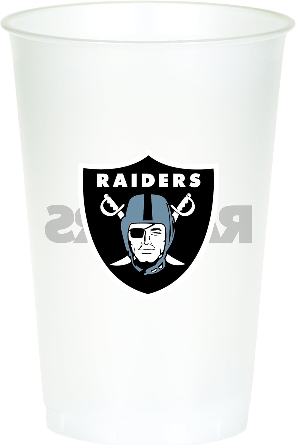 Creative Converting Las Vegas Raiders 20 oz Plastic Cups, 8 Count