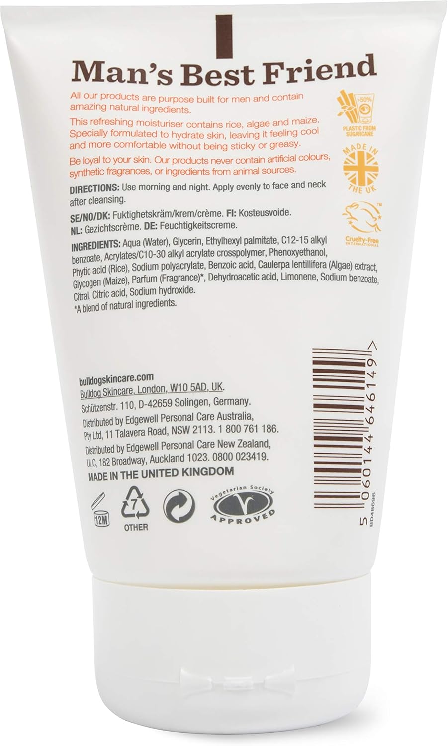 BULLDOG SKINCARE - Energising Moisuriser For Men Brightens and Hydrate 100 ml, color_174, 100 ml (Pack of 1) - Image 3