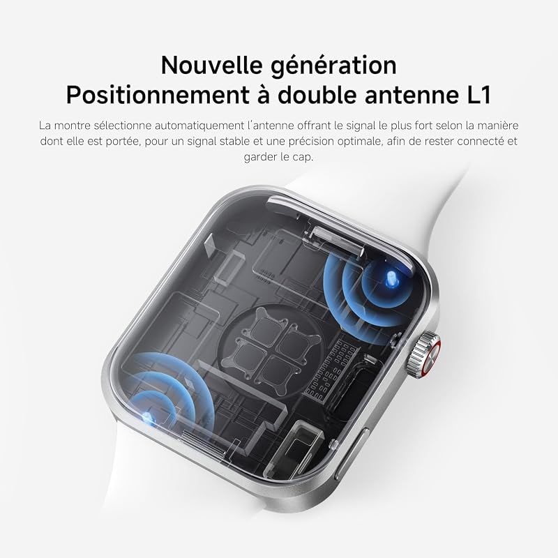 Redmi Watch 6, Montre Connectée, Autonomie de 24 Jours, Noir