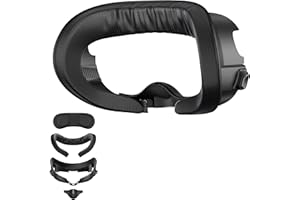 APEXINNO Adjustable Facial Interface for Meta/Oculus Quest 3 Accessories,Face Cover with Breathable Foam Pads, Light-Blocking Nose Pad,Comfortable Cushion (Compatible Only with Meta Quest 3, Not 3S)