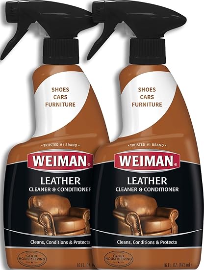 Amazon Com Weiman Leather Cleaner And Conditioner Non Toxic Use