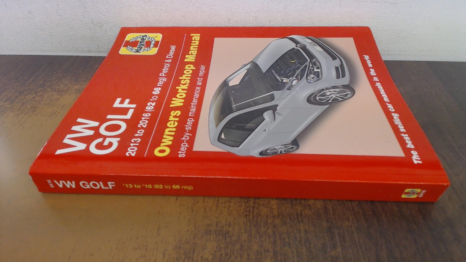 Haynes VW Golf Petrol & Diesel (13-16) 62 to 66 Repair Manual (Paperback)