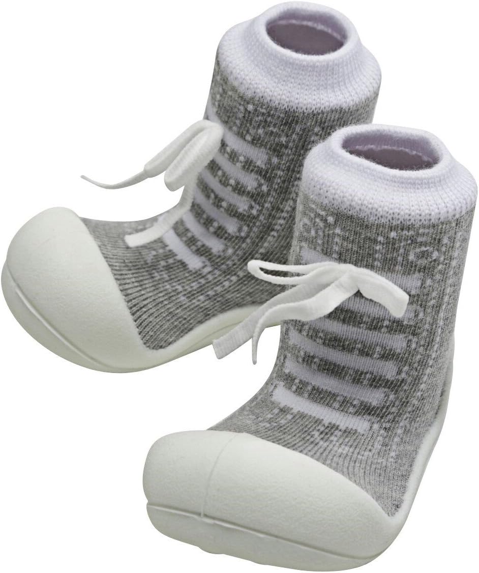 Attipas Sneakers Grey Size S Barefoot Lightweight Flexible Babyshoes Crib Sport