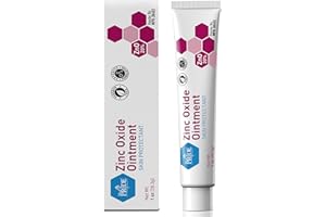 MED PRIDE High-Potency 20% Zinc Oxide Ointment 1oz - Diaper Rush Skin Protectant Zinc Cream- Wound Healing Zinc Oxide Paste For Kids & Adults- Barrier Repair Remedy For Chaffing, Rash, Cuts, Scrapes