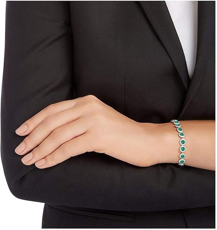 Swarovski 施华洛世奇 复古绿色猫眼水晶手链 5237769 1.8折.1 海淘转运到手约￥182