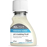 Winsor & Newton Watercolor Medium, Art Masking Fluid, 75ml (2.5oz) bottle