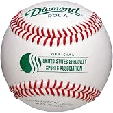 Diamond Usssa Dol-A Leather Baseballs 12 Ball Pack