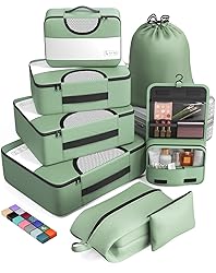 Veken 8 Set Packing Cubes for Travel