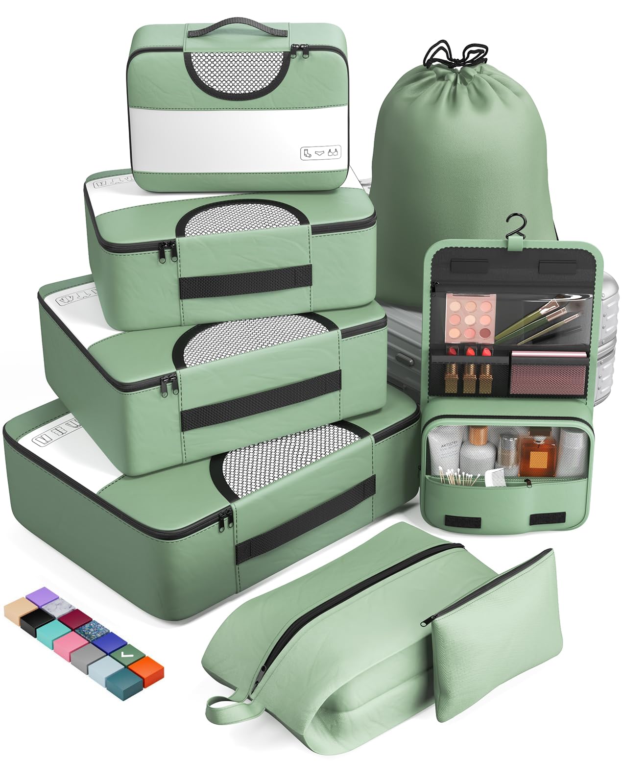Veken 8 Set Packing Cubes for Travel