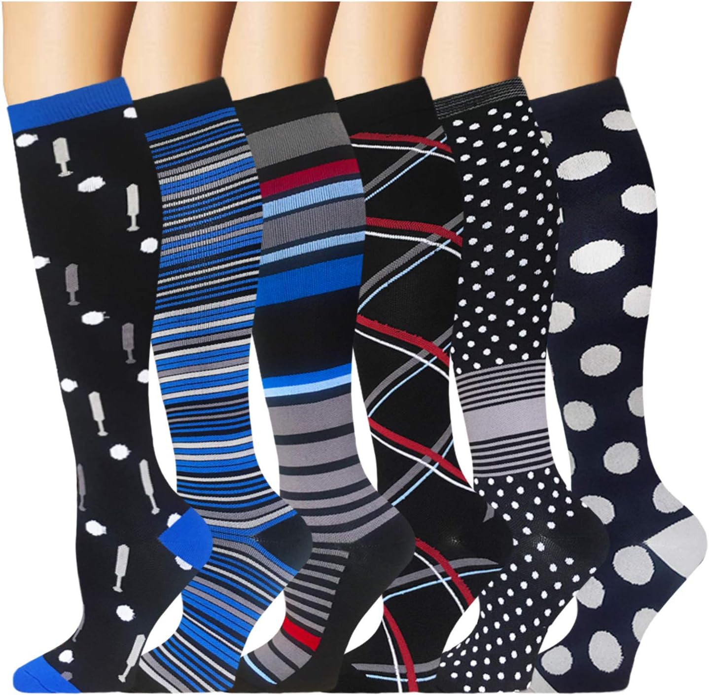 Compression Sock for Women & Men 20-30mmHg - Best Medical for Running, Athletic Sports, Crossfit, Fitness